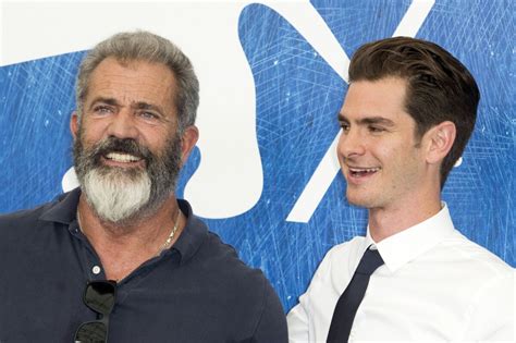 Photo Mel Gibson Et Andrew Garfield Lors Du Photocall Du Film