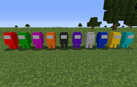 Among us for minecraft will be a pleasant discovery for many players who have already appreciated the unique game of the same title. Among Us Mobs - Mods - Minecraft - CurseForge
