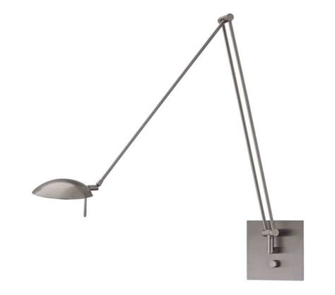 This swing arm light offers light intensity that can be regulated via a hi/low switch incorporated into the lamp head. Modern swing arm wall lamp to brighten up your day ...