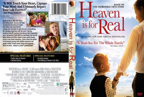 Heaven Is For Real Dvd Cover And Label 2014 R1 Custom Art