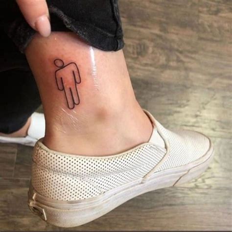 Miguel on instagram i m not a billieeilish fan billieeilish tattoo billieeilishtattoo finneas. blohsh tattoo- Billie Eilish | Tattoos, Small tattoos for ...