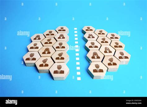 People were divided into two groups. Community split. Conflict