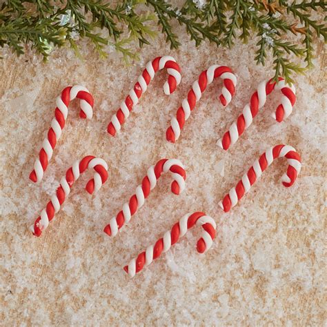 Miniature Candy Canes Christmas Miniatures Christmas And Winter