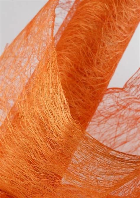 Abaca Fiber Orange Roll Natural 19in X 10 Yards Industrial Glam Save