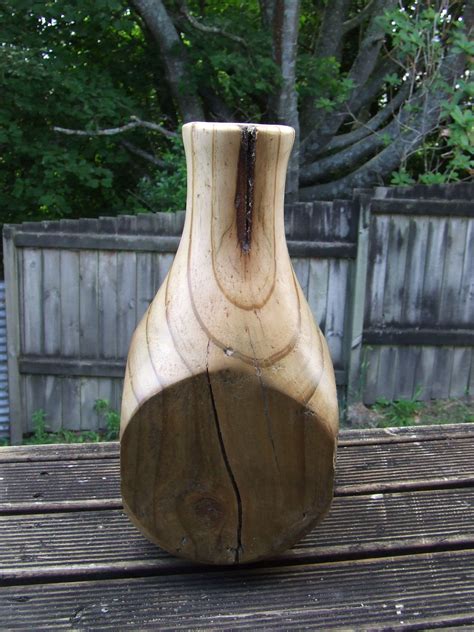 Homage To The Pine Tree With A Giant Square Edged Bud Vase Bud Vases