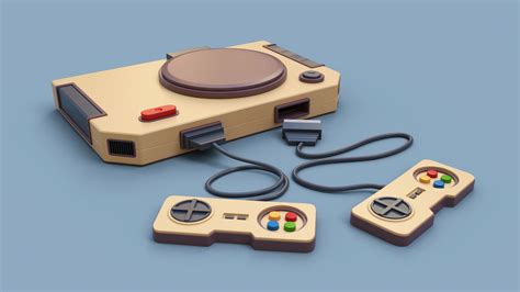 3d Game Console On Behance
