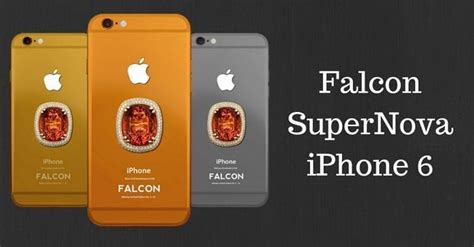 Falcon Supernova Iphone 6 Pink Diamond Most Expensive Phone Worldwide