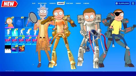 More Styles For Morty Golden Morty In Fortnite シ Character Design