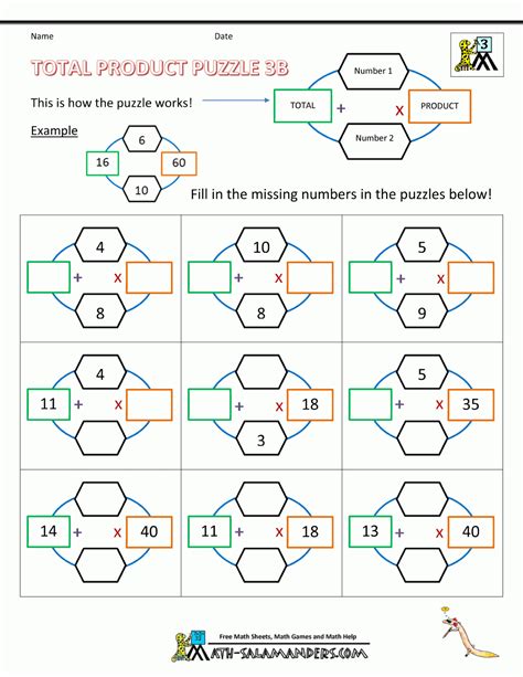Printable Math Riddles Worksheets Printable Worksheets
