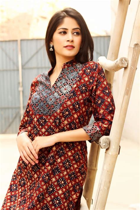 You can also opt for. #printed #black #red #kurta at #fabindia, simple yet ...