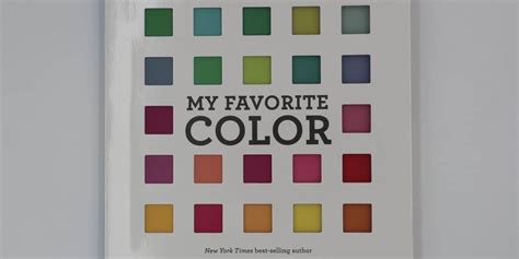 My Favorite Color Book The Baby Spot Magazine