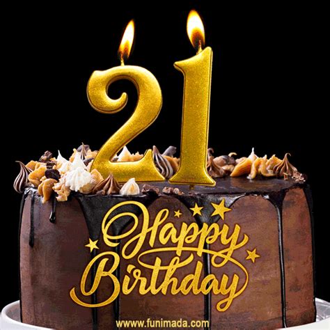 Happy 21st Birthday Animated S Download On