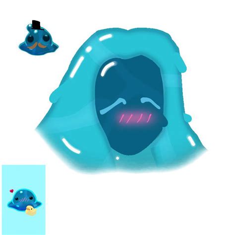 Puddle Slime Girl My First Digital Art Drawing Too Rslimerancher