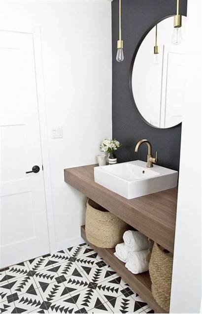 Powder Accent Wall Tile Bathroom Modern Google