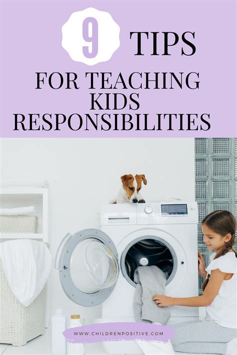 How To Teach Your Kids Responsibility Children Positive Kid