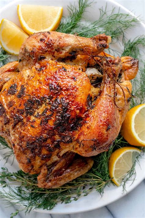 Roasted Chicken With Garlic And Herbs Feelgoodfoodie