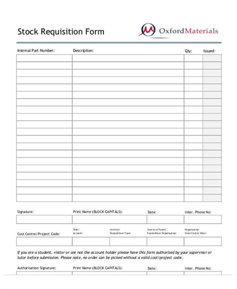 That connection allows you to bring. Stationery Requisition Form Template | Chart Designs Template