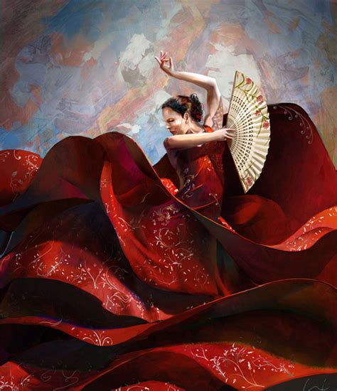 Contact details sera knight tel: Flamenco - Digital paintings, IllustrationsCoolvibe ...