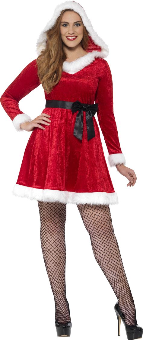 Curves Miss Santa Mens Costume All Womens Christmas Costumes Mega