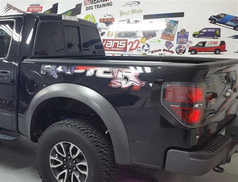 Ford F150 Raptor 2017 Usa Flag American Flag Style Side Bed Graphics