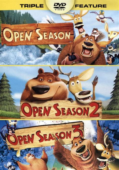 Best Buy Open Season Triple Feature Dvd