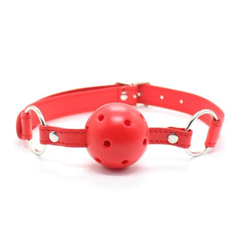 Open Mouth Gag For Women Couples Gagged Pu Leather Ball Gag Sandm Slave Oral Fixation Stuffed