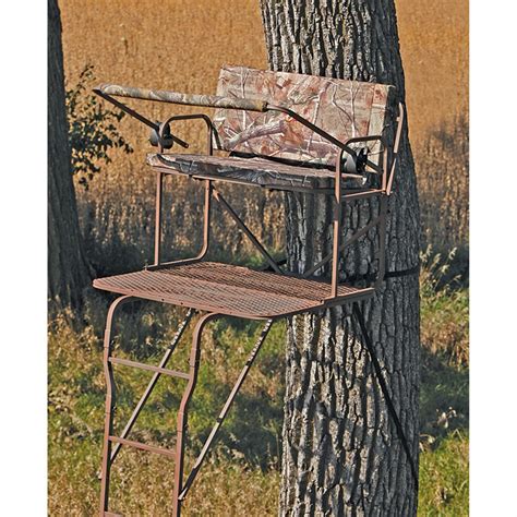 Api 18 Ultra Steel 2 Person Deluxe Ladder Tree Stand Realtree