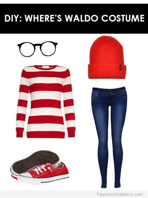 Where's waldo costume for a family halloween; Last minute Halloween Costume Wheres Wally | Halloween costumes for work, Waldo costume, Where's ...