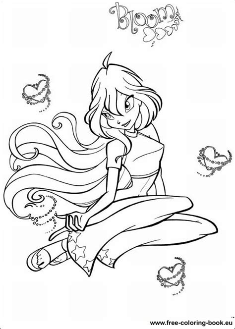 Sign up today and be the first to get notified on our new coloring pages. Coloring pages Winx Club - Printable Coloring Pages Online