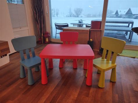 Eur 1,51  2 gebote versand: Ikea Mammut Kindertisch, Stuhl | Kaufen auf Ricardo