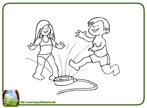 DIBUJOS SOBRE EL VERANO ® Imágenes del verano para colorear