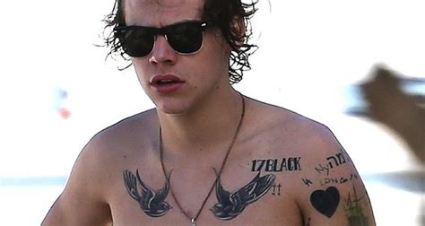 All of harry styles' tattoos explained. Harry Styles Reveals Absolutely Shockingly Bad Tattoos ...