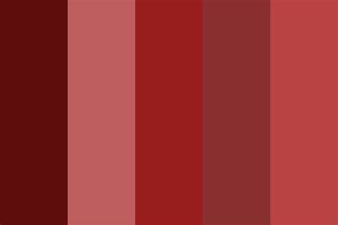 Reds And Pinks Color Palette