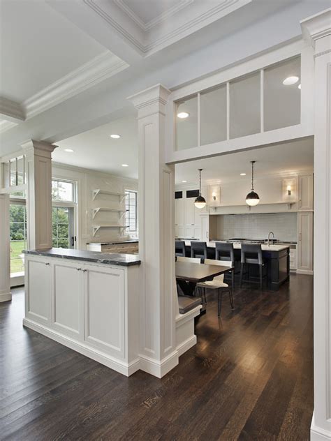 To maintain a connection between the two spaces, use the same countertop material inside and out. Kitchen Pass Through - Contemporary - kitchen - Oxford ...