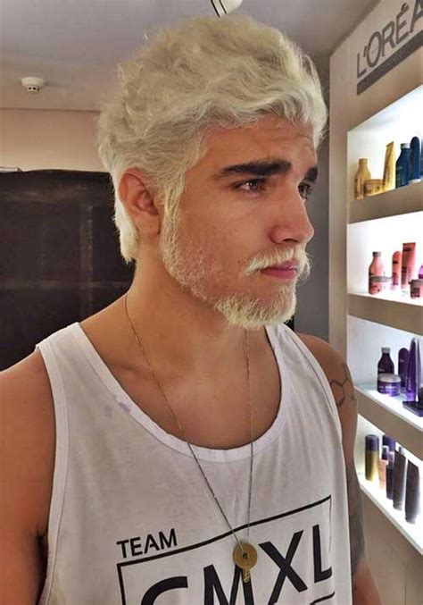 Hair above waist blonde and dark highlights. 10 White Guy Hairstyles | The Best Mens Hairstyles & Haircuts