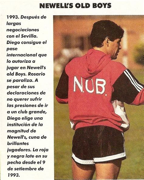 Pasan los años y no deja de sorprender lo que puede generar diego maradona en los hinchas del fútbol argentino, sobre todo si se trata de un club en el que dejó. Maradona en Newell´s Old Boys | Newell's, Old boys, Fútbol