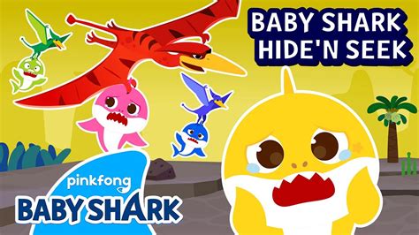 Run Away From The Dinosaurs Baby Shark Hide And Seek Baby Shark