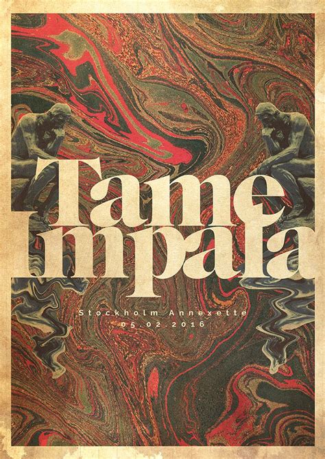 Tame impala tour posters band posters retro posters festival posters concert posters musikfestival poster musik illustration music artwork. "Tame Impala Gig poster". Un proyecto de ...