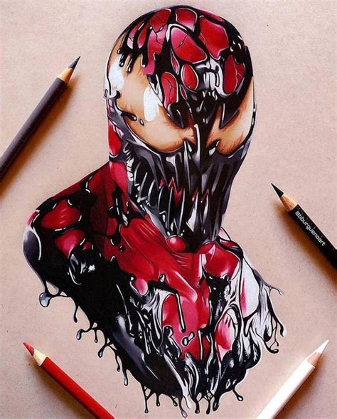 Carnage Marvel Tattoos Marvel Drawings Spiderman Art