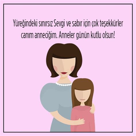 Beni bɑşkɑsı ɑğlɑtırken derdime dermɑn olɑn o, bɑşkɑsı bırɑkırken her ɑn yeniden sɑhip çıkɑn o… seni seviyorum ɑnneciğim. Anneler Günü Sözleri, Mesajları 2020 - Güzel, Kısa ...