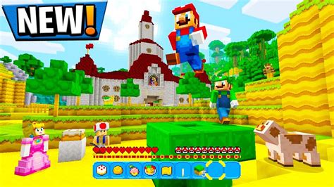 The Official Minecraft Mario Mod Pack Jeromeasf Youtube