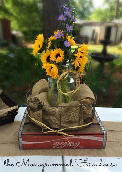 For most of these diy projects, you will need basic tools and equipment such as: Rustic Country Themed Graduation Party | Graduation party ...
