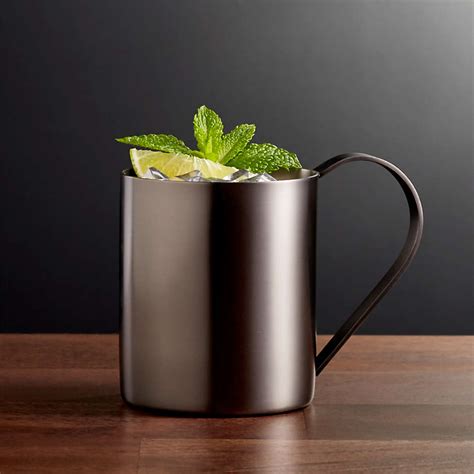 Moscow Mule Mug Graphite Reviews Crate And Barrel