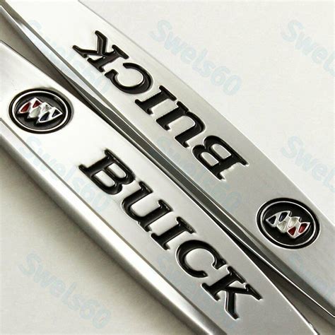 Luxury Car Body Fender Metal Emblem Badge For Buick Sticker Etsy