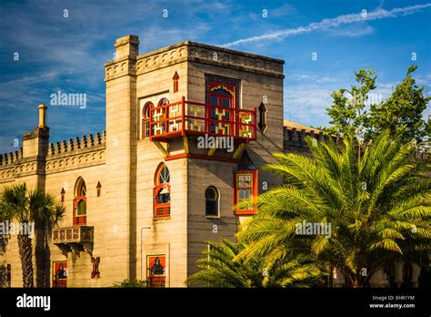 The Villa Zorayda Museum In St Augustine Florida Stock Photo Alamy