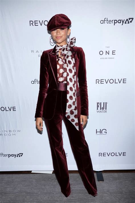Mother, father, siblings, boyfriends and kids. Zendaya Coleman attends The Daily Front Row Fashion Media ...