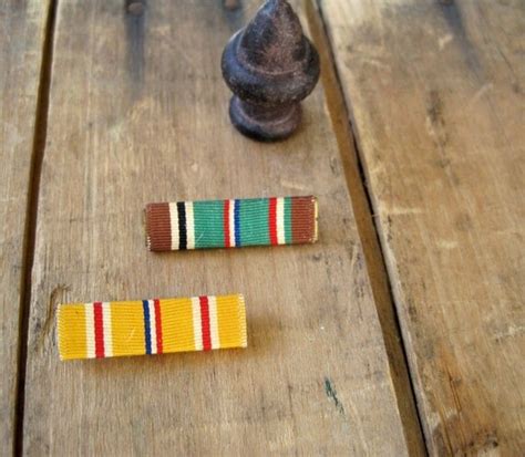 Wwii Us Military Bar Pins Vintage