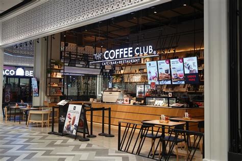 Bangkokthailand December14 2019 Front View Of The Coffee Clubnew