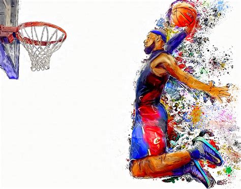 Maybe you would like to learn more about one of these? Lebron James Dunk Drawing at GetDrawings | Free download