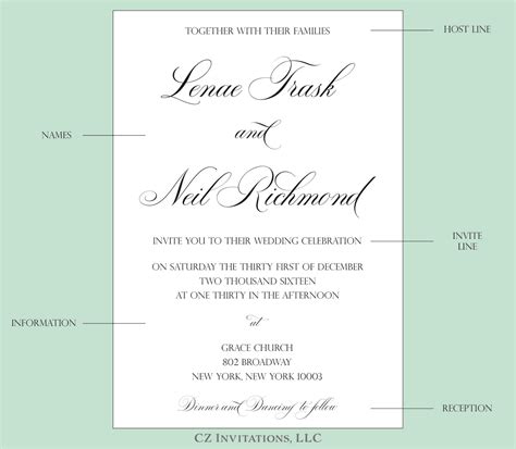 These are for people neither in a relationship nor living together with another guest. How to: Wedding Invitation Wording — CZ INVITATIONS